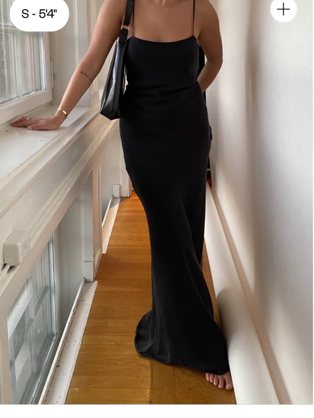 DJERF AVENUE Dream Dress Maxi Ash MEDIUM